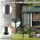 Grillpavillon mit Doppeldach und Ablagen, 240 x 151 cm, Grau 4