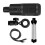 Microfono a condensatore USB professionale per studio di registrazione, computer e laptop, con treppiede._M 3