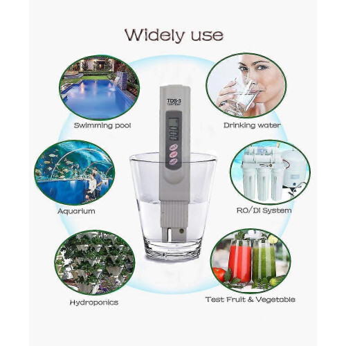 TDS-3 TDS-pen Draagbare digitale TDS-meter Filterwaterkwaliteitsmeter Zuiverheidstester TDS-meter_M 2