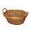 Mini Buff Willow Eton Oval Wicker Tray 1