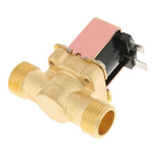 1/2" DC 12V normaal gesloten messing elektrische magneetklep voor waterregeling_M