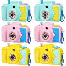 stuks speelgoedcamera's als bedankjes voor een verjaardagsfeestje, geschikt als vulling voor feestzakjes. Speelgoedcamera's met beeld i