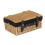 (No Lining) 36cm Buff Willow Wicker Picnic Basket 2