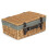 (No Lining) 36cm Buff Willow Wicker Picnic Basket 9