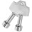 MS705 rotary latch lock with triangular key wrench, water meter valve internal triangular key, elevator distribution cabinet lock, train lock._M 5