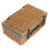 (Grey) 46cm Buff Willow Wicker Picnic Basket 11