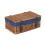 (Red) 35cm Double Steamed Willow Wicker Picnic Basket 7