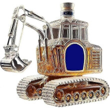 300 ml whisky karaffelflaske 3D gravemaskine whisky vinflaske nyhed håndskåret tom vinopbevaring hjemmebar kontor gave_M
