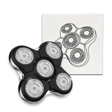 Udskiftningshoved til barbermaskine, der passer til Remington Balder Pro Head Shaver XR7000, XR1500, XR1501 elektrisk barbermaskine til