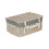 (Red) 41cm White Wash Wicker Willow Picnic Basket 8