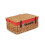 (Green) 55cm Buff Willow Wicker Picnic Basket 10