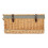 (White Lining) 72cm Rope Handled Trunk Wicker Picnic Basket 1