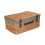 (White) 55cm Buff Willow Wicker Picnic Basket 16