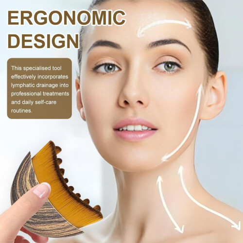 Lymphdrainage-Gesichtsbürste\nErgonomisch gestaltet_M 2