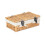 (White) 34cm Split Willow Wicker Packaging Basket 3