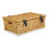 (Blue) 40cm Split Willow Wicker Rectangular Gift Basket 3