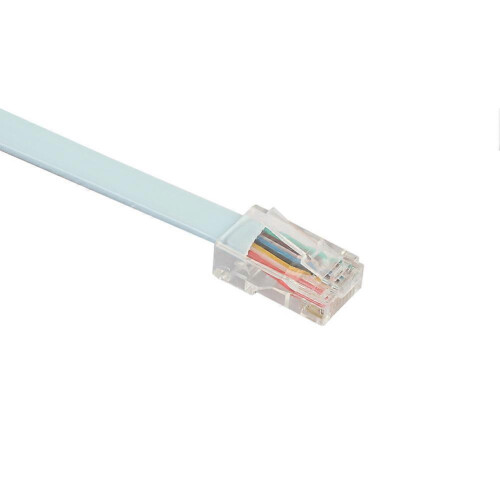Καλώδιο ανατροπής κονσόλας Ethernet κονσόλας 5ft 9Pin DB9 σειριακό RS232 σε RJ45 Cat5 για Cis 1