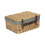 (Grey) 41cm Buff Willow Wicker Picnic Basket 11