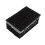 (Unlined) 46cm Empty Black Willow Picnic Basket With Cotton Lining 1