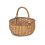 Two Tone Willow Mini Wicker Shopping Basket 2