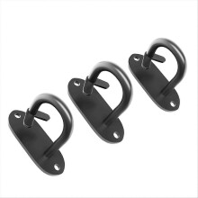 Paquete de 3 anclajes de pared para bandas de resistencia, anclajes de montaje en pared para entrenamiento, soportes de montaje en pare