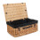 (Unlined) 55cm Buff Willow Wicker Picnic Basket 4
