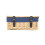 (Black) 36cm Buff Wicker Empty Picnic Basket 19