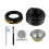 (Gold) Reusable Stainless Steel Coffee Capsule, Large Capacity Refillable Filter Cup 3