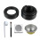 (Gold) Reusable Stainless Steel Coffee Capsule, Large Capacity Refillable Filter Cup 4