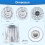 (Three-pack) Pfister Contessa och Windsor badkars-/duschhandtag 5
