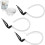(Black) 100, 200, 200A, 400A, 218 Toilet Tank Refill Clamp & Pipe for Multiple Models 2