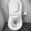 NES Home Nes Home D Shape Rimless Short Projection BTW Pan with Soft Close Seat 5