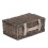 (Red) 35cm Antique Wash Split Willow Wicker Basket 4