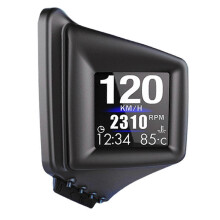 OBD+GPS Car Driving A401 Up Display Speedometer Oil Pressure Water Temp Fuel Consumption on-Board Computer Chinese_M