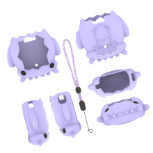 Silicone Case Unique Design Protective Cover for Virtual-Purple