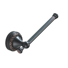 Antique Black Bronze Finish Copper Toilet Paper Roll Holder Wall