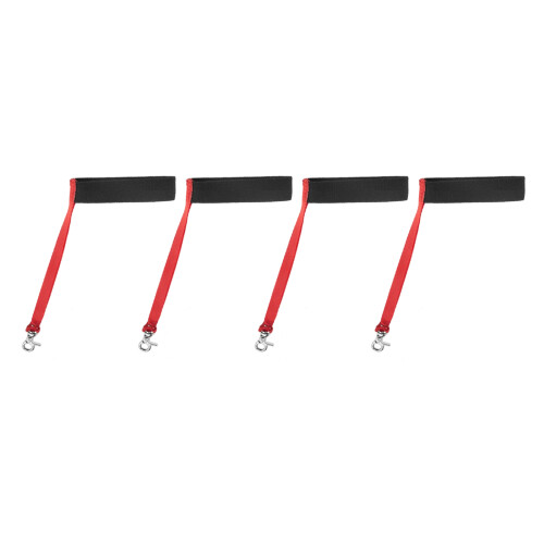 1 Set Elastic Retention Cord to Keep Ski-For children 4 items
