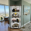 BROTTAR Corner Display Cabinet 65" Lighted Cabinet 1
