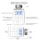 Tuya ZigBee Radiator Actuator Valve Smart Thermostat Temperature Controller Internal Sensor TRV Voice Control_M 5