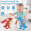 Kids Walking Dragon Toy with Movable Joints and Spraying Function_M 2