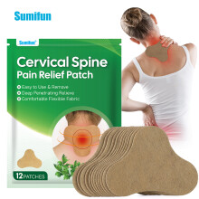 Adesivo para cuidados com a coluna cervical, adesivo para massagem com infravermelho distante, cuidados com desconforto muscular e articular