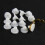 100 pezzi di cuscinetti trasparenti in silicone per orecchini, comodi cuscinetti per orecchini a clip_M 5