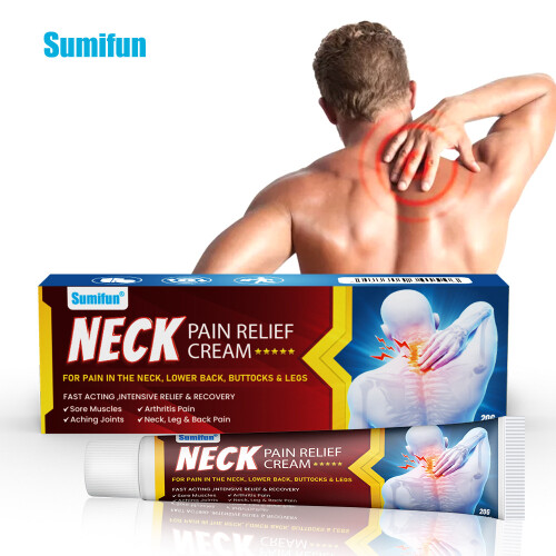 Creme para cuidados da coluna cervical