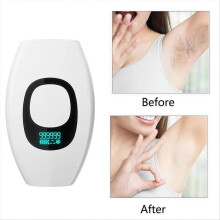 Depilator laserowy IPL do usuwania włosów kompatybilny z kobiecym ciałem i twarzą, 999 999 błysków, trwała, bezbolesna depilacja IPL,