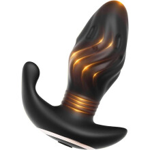 Massaggiatore personale a doppio motore con 10 modalità di spinta e vibrazione, ricaricabile, impermeabile, in silicone, ergonomico, disposi