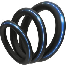 vzájemně propojené silikonové kroužky, opakovaně použitelné, elastické, nastavitelné, tělové šperky, pohodlné, ergonomické, wellnes