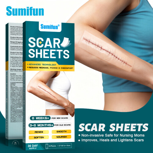Patch para cicatrizes em gel de silicone para cuidados com cicatrizes 1
