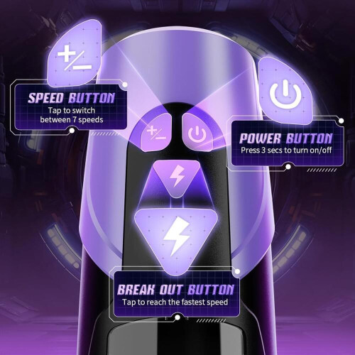 Smart AI Sync APP Control Automatic Personal Massager 7 Thrusting & 7 Rotating Modes LCD Display Hands Free Mounting Base Device 1