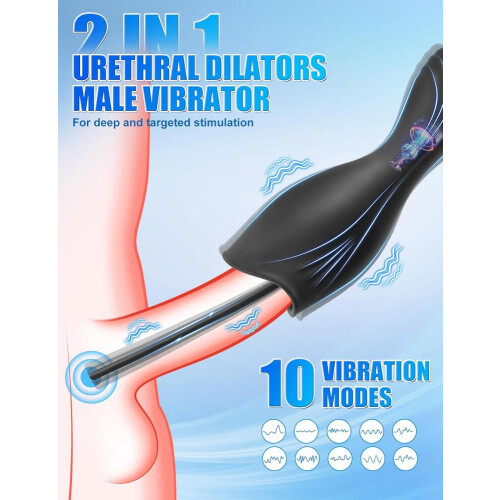 Multi Function Personal Massager Set 6 PCS Interchangeable Tips 10 Modes Rechargeable Waterproof Silicone Ergonomic Wellness Device 1