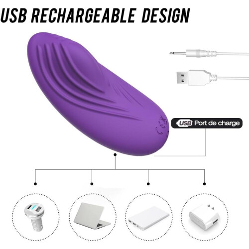 Φορητό Προσωπικό Μασάζ USB Επαναφορτιζόμενη Αδιάβροχη Πολλαπλή Λειτουρ 1